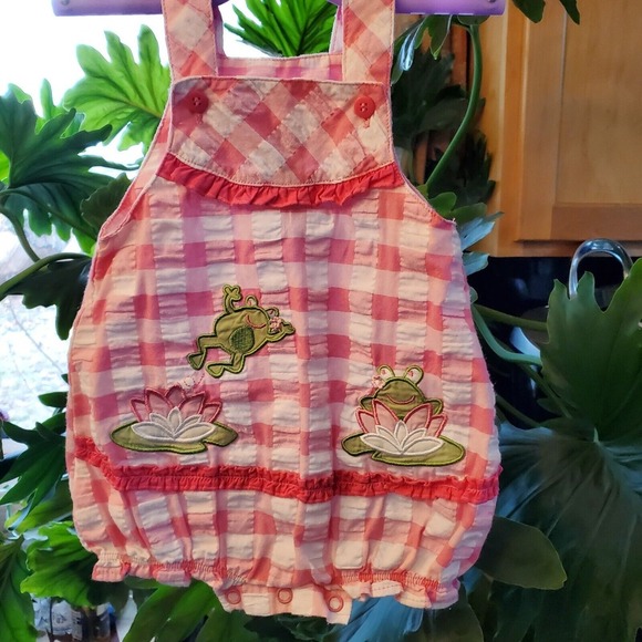 Lot of 3 Vintage Okie-Dokie Size 3M Bubble Romper w/ 2 Old Navy Halter Dresses - Picture 15 of 16